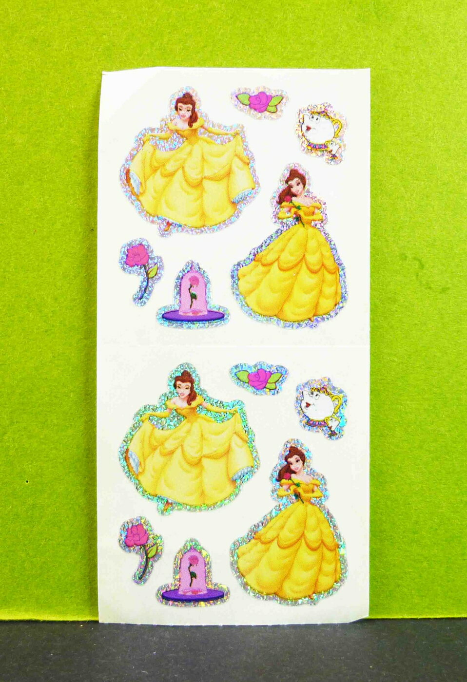 【震撼精品百貨】公主 系列Princess 造型貼紙-貝兒-亮邊 震撼日式精品百貨