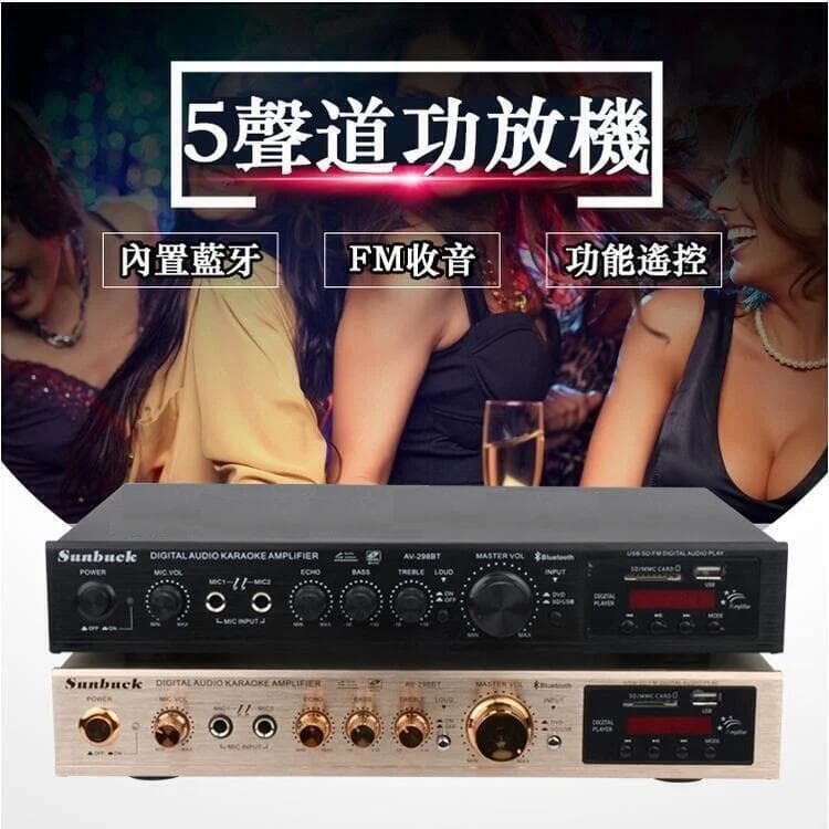 110V擴大機 功放機5.0擴大機 5.1聲道功放機 擴大機 擴音機 卡拉OK家庭劇院 音響擴大機