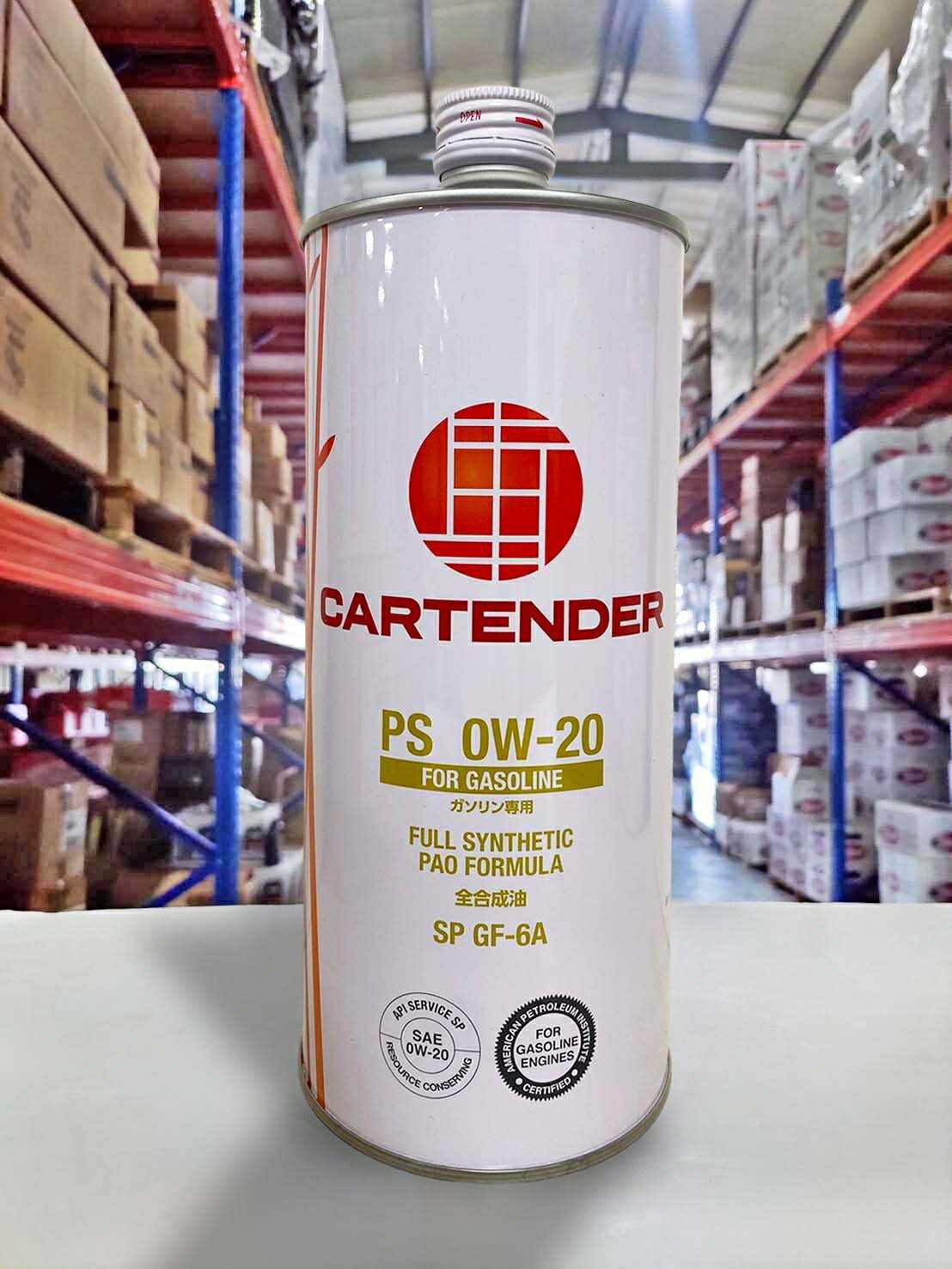 【4%點數】『油工廠』CARTENDER PS 0W20 全合成 機油 SP GF-6A PAO 渦輪 1L 4L 日本原裝【樂天APP下單限定】