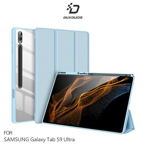 強尼拍賣~DUX DUCIS Samsung Galaxy Tab S9 Ultra TOBY 筆槽皮套 可立 休眠喚醒 平板保護套