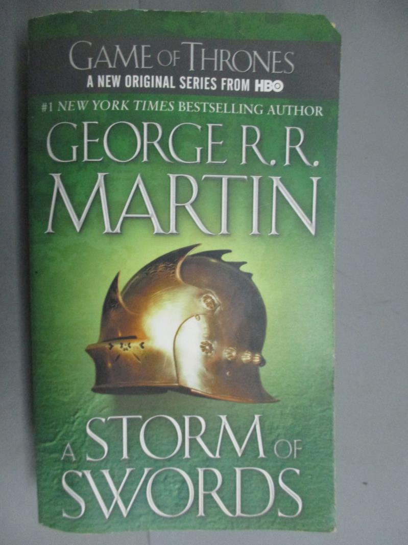【書寶二手書T6／原文小說_GJI】A Storm of Swords_George R. R. Martin