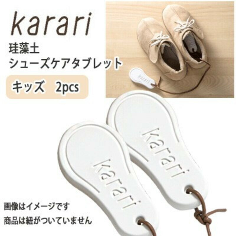 現貨 日本 Karari 珪藻土鞋子護理片 珪藻土 矽藻土 除濕 除臭 抗菌 乾燥 乾燥劑 防潮 鞋子 -富士通販