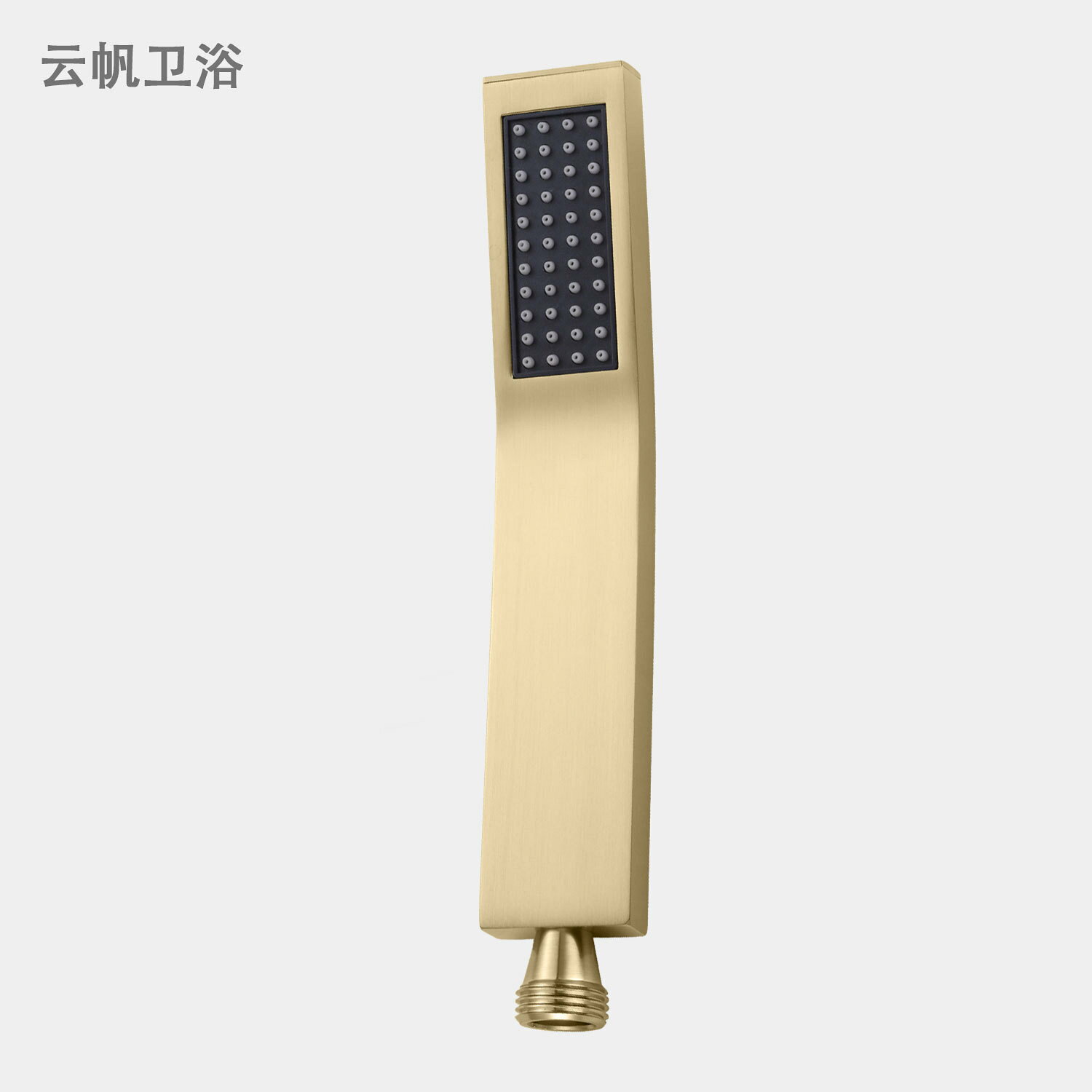 【全銅增壓】手持花灑 蓮蓬頭 沐浴噴頭 方形花灑 直彎設計 酒店級水感 強力增壓出水 易清潔 防堵塞 全銅材質 耐用不生鏽