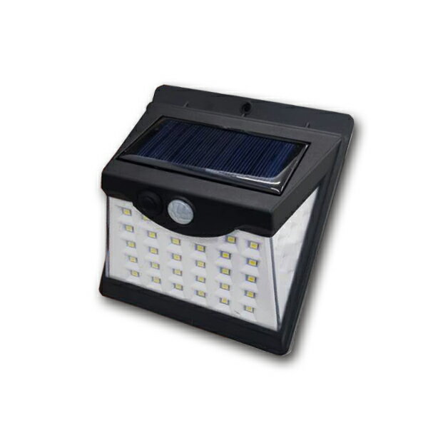 40LED超亮太陽能感應燈三面照明防水人體感應路燈太陽能燈籬笆燈戶外燈