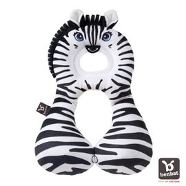 【以色列Benbat】【限量版 】寶寶旅行頸枕/頭枕 適用1-4歲 斑馬【紫貝殼】