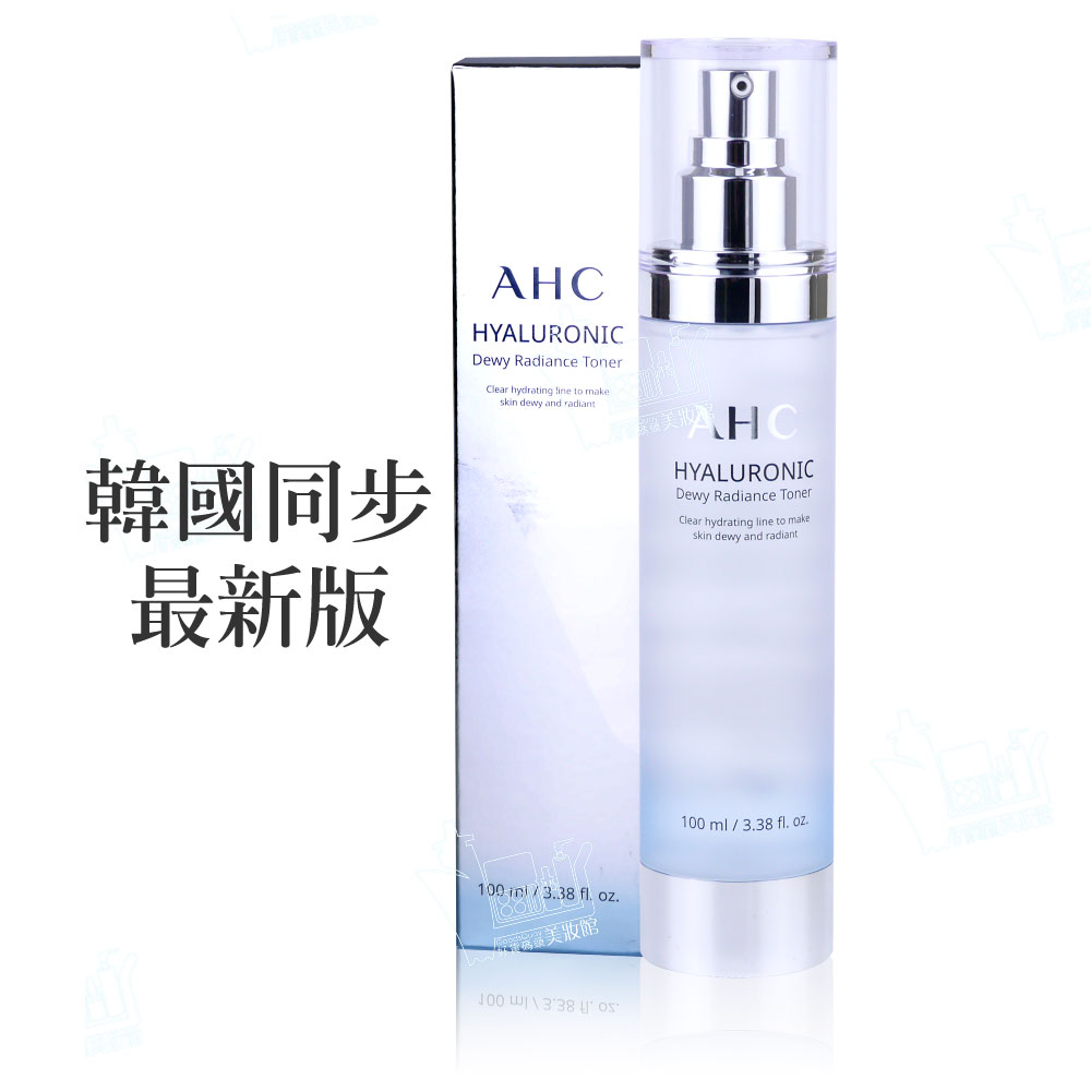 韓國製AHC玻尿酸化妝水神仙水爽膚水保濕補水100ml/最新版韓國正品