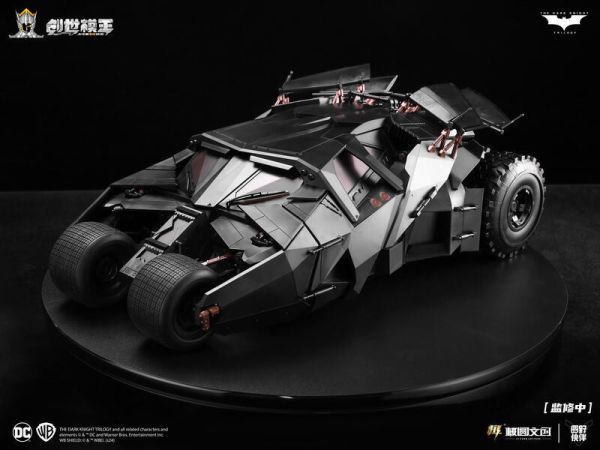 【2024/0531結單】創世模王 蝙蝠俠 暗黑騎士 DC 韋恩 蝙蝠車 組裝模型