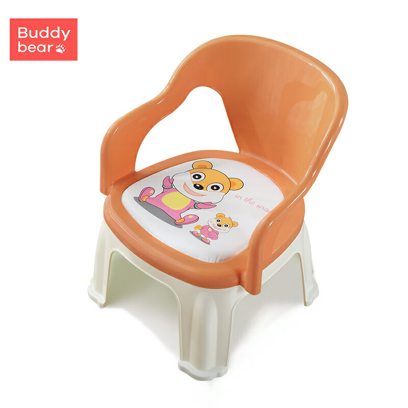 兒童用餐椅 兒童靠背小椅子寶寶凳子卡通塑料叫叫椅餐椅兒童小板凳【MJ193318】