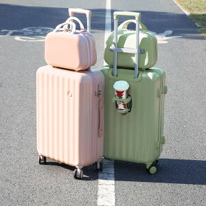 旅行箱拉鏈子母20拉桿箱萬向輪女男學生耐用皮箱子行李箱2023新款
