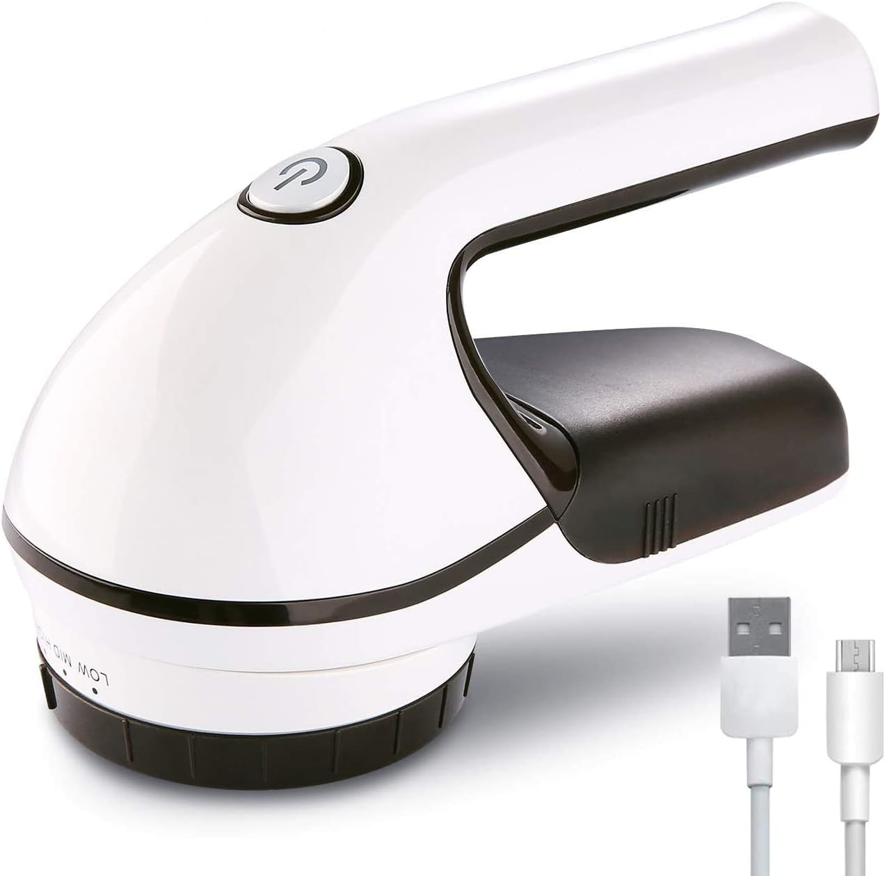 【日本代購】uslion 除毛球機 6刀片 充電式 ‎‎黑色