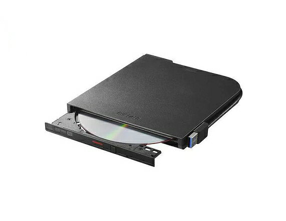 [5東京直購] BUFFALO USB3.2(Gen1) DVD/CD 光碟機 DVSM-PTV8U3-BKB 便攜式 外接 適 Win11 Chrome Mac