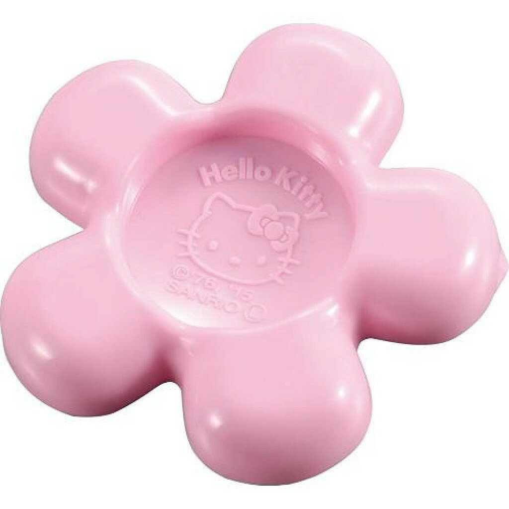 大賀屋 日貨 Hello Kitty 花型 研磨盤 調理盤 磨泥器 小盤子 調理器 凱蒂貓 三麗鷗 T00110104盤子 研磨 調理器 凱蒂貓 三麗鷗 T00110104