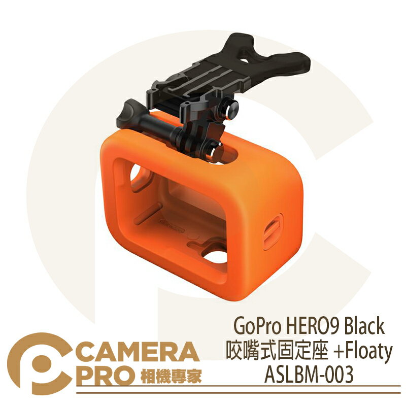 ◎相機專家◎ GoPro HERO12 11 10 9 咬嘴式固定座+Floaty 浮力塊 衝浪 ASLBM-003 公司貨【跨店APP下單最高20%點數回饋】