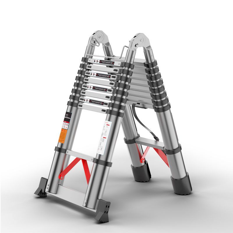 崔梯用折疊多功能加厚鋁合金伸縮梯人字梯昇降工程梯樓梯
