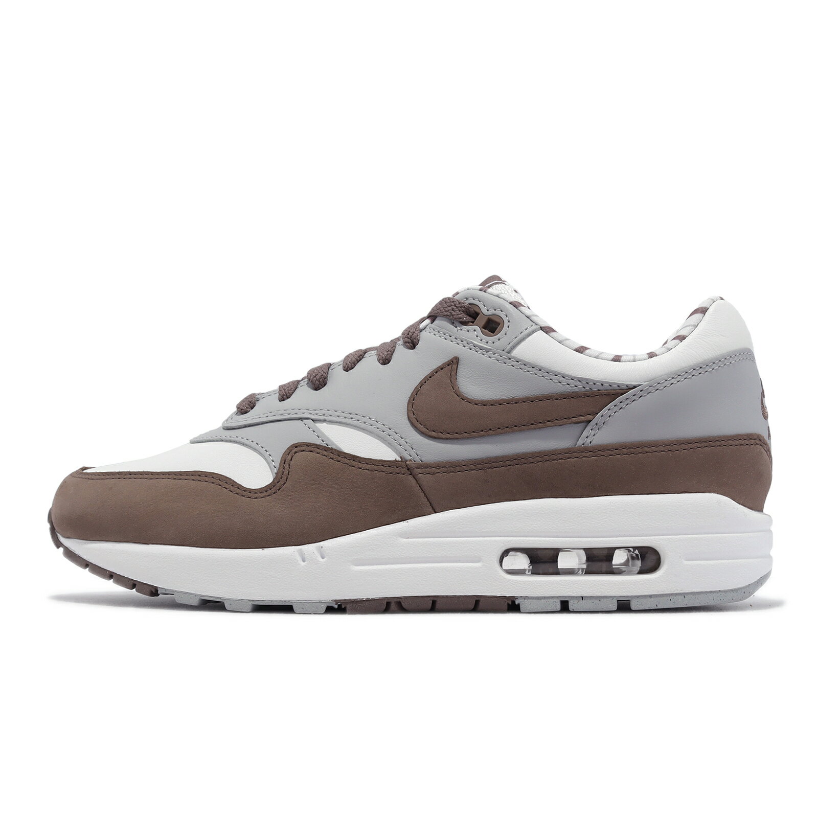 Nike Air Max 1 PRM Shima Shima 男鞋 女鞋 棕 灰 氣墊 復刻 FB8916-100