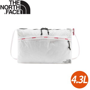 【The North Face 4.3L輕量斜背包《白》】52TI/單肩包/斜背包/側背包/小包