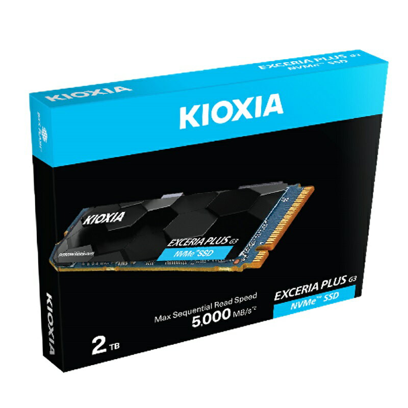 【最高現折268】KIOXIA 鎧俠 EXCERIA PLUS G3 2TB Gen4 M.2/讀5000/寫3900/TLC SSD 固態硬碟