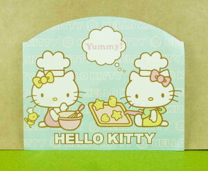 【震撼精品百貨】Hello Kitty 凱蒂貓 造型卡片-藍廚師 震撼日式精品百貨