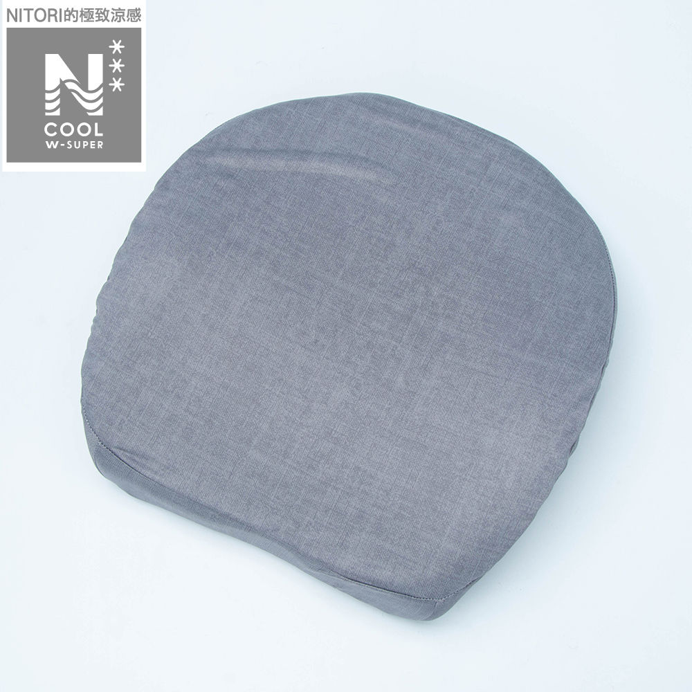 極致涼感 加高記憶腰靠墊 N COOL WSP 2501 GY NITORI宜得利家居
