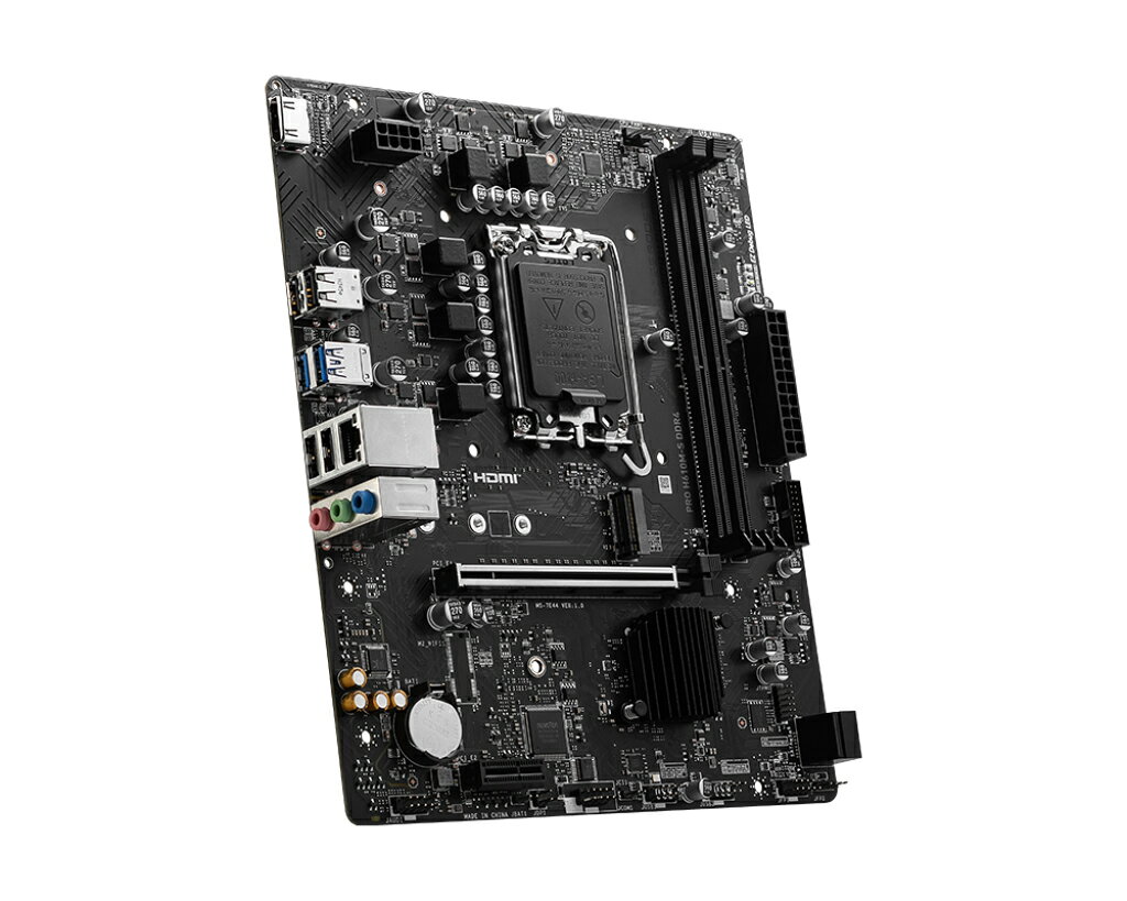 MSI 微星 PRO H610M-S DDR4 主機板 1700腳位 M-ATX 主機板 3