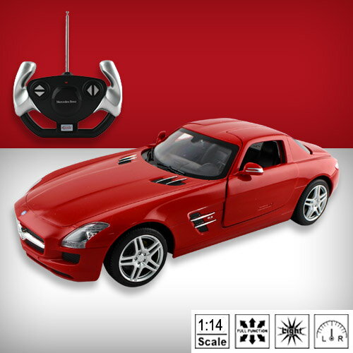 【瑪琍歐玩具】1:14 Mercedes Benz SLS AMG R/C 遙控車/47600