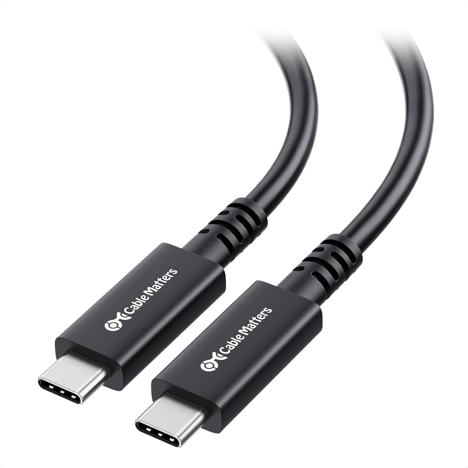 [6美國直購免運] Cable Matters 201314 40Gbps 主動 Active USB4 USB-C 3m 連接線 8K 100W 相容 Thunderbolt 4/3
