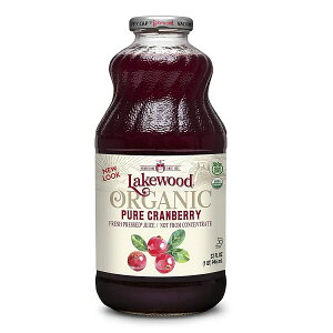 有機純蔓越莓汁(每瓶946毫升) – Lakewood Organic湖邊大樹