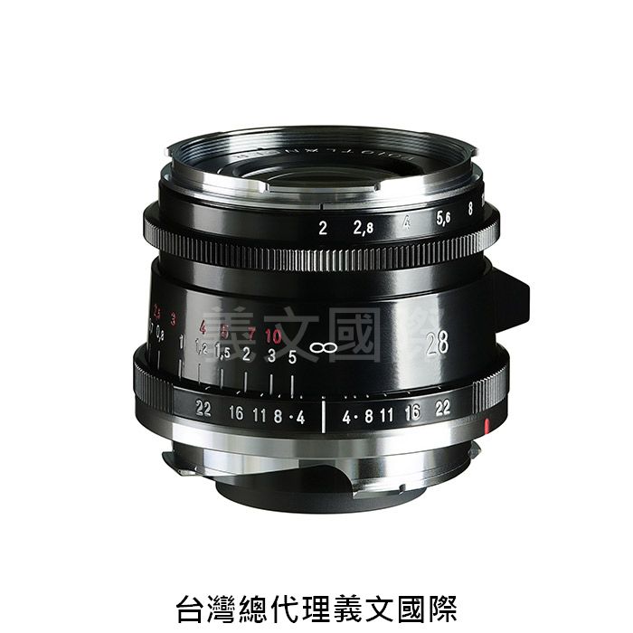 福倫達專賣店:Voigtlander ULTRON Vintage Line 28mm F2 ASPH Type II (Black) VM(Leica,M6,M7,M8,M9,Bessa,R2M,R3M,R4M,R2A,R3A,R4A)