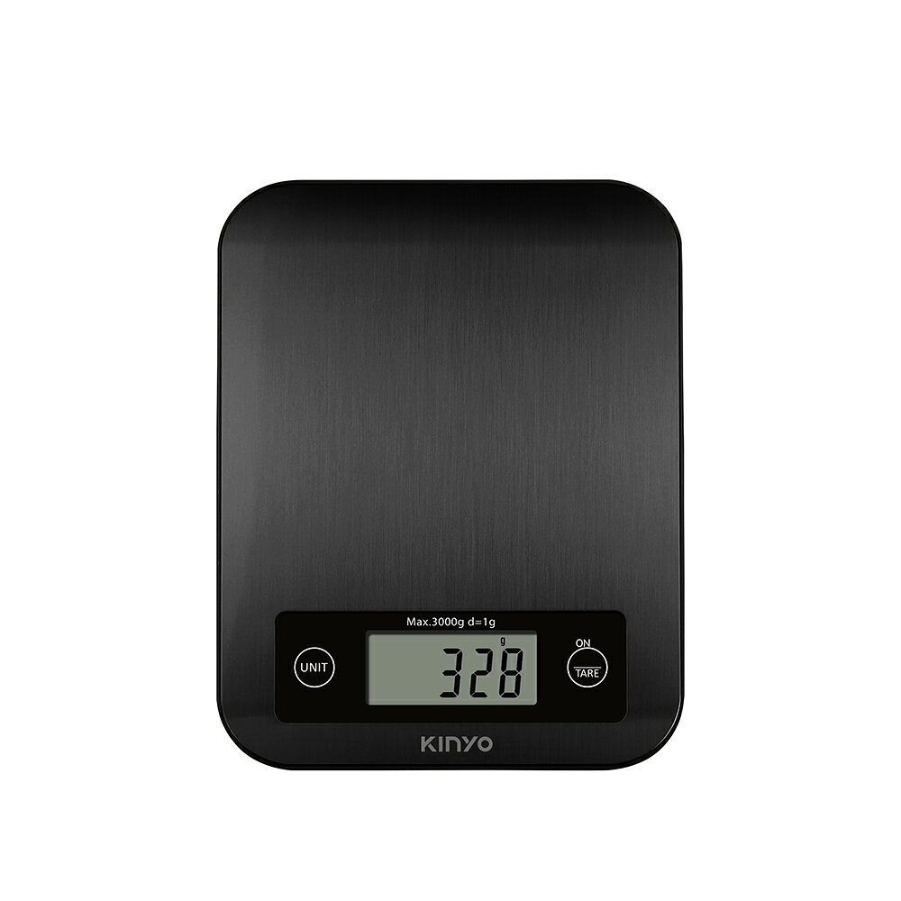 【KINYO】不鏽鋼電子料理秤(DS-016) 304不鏽鋼 LFGB食品級 扣重 ｜料理 咖啡 1