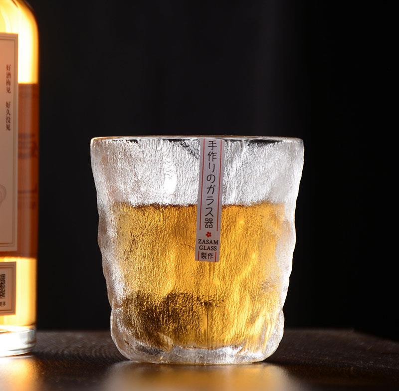 日式高顏值玻璃冰川杯ins風網紅創意酒杯個人用爆款高檔大氣精致