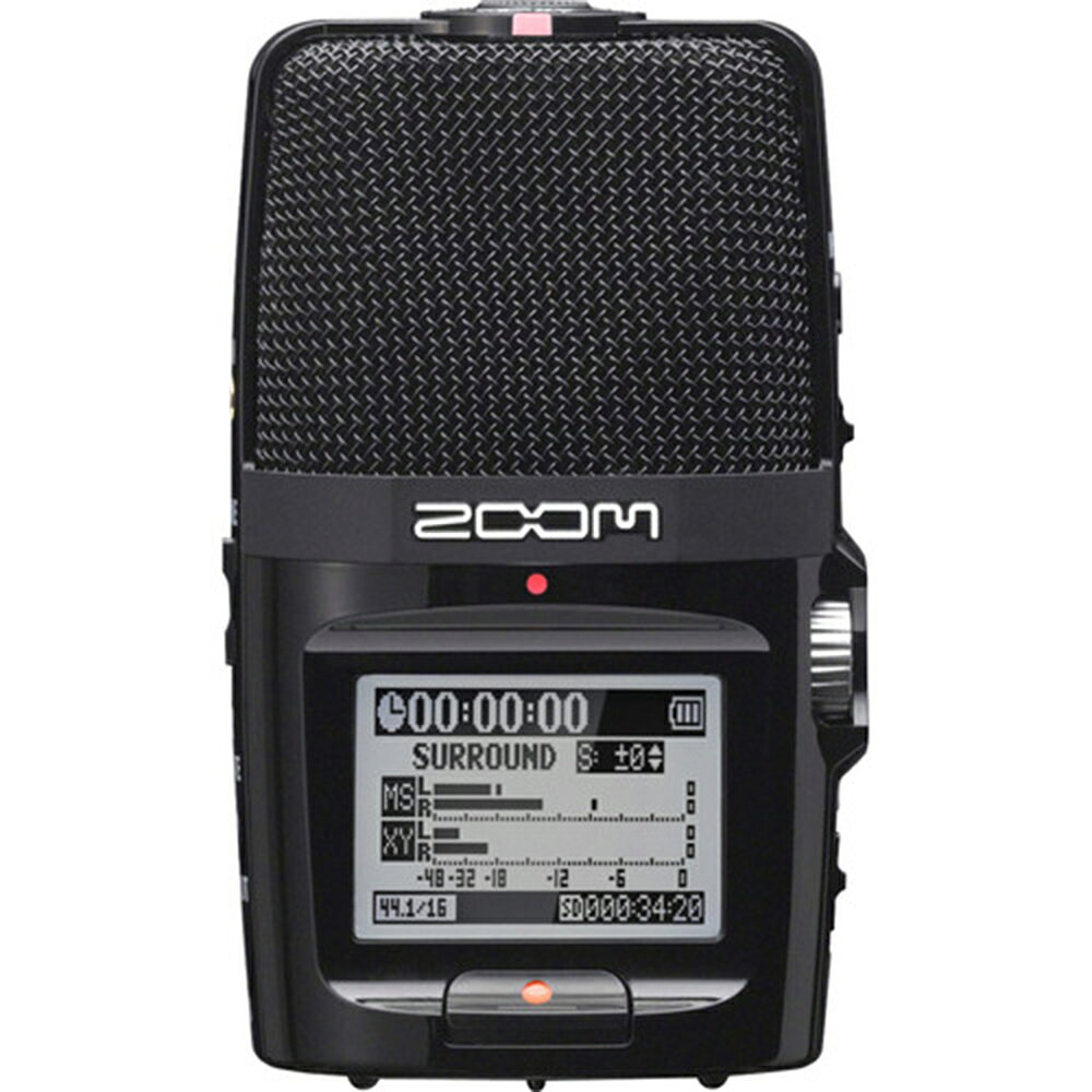 限時★.. ZOOM H2n 高音質立體聲麥克風 隨身手持錄音機 環繞音效 輕巧便攜 3.5mm 正成公司貨【夏日限時 全館點數5倍送】