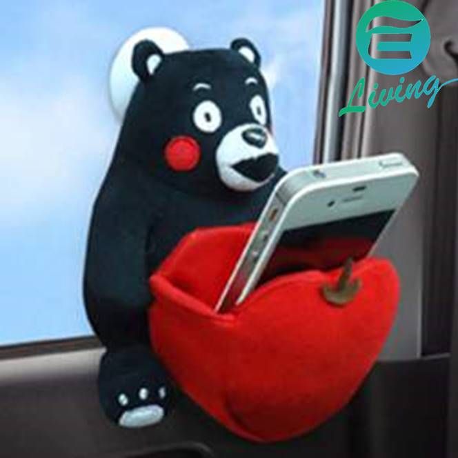 【序號MOM100 現折100】日本 MEIHO 熊本熊 手機置物架 KM-07【APP下單9%點數回饋】