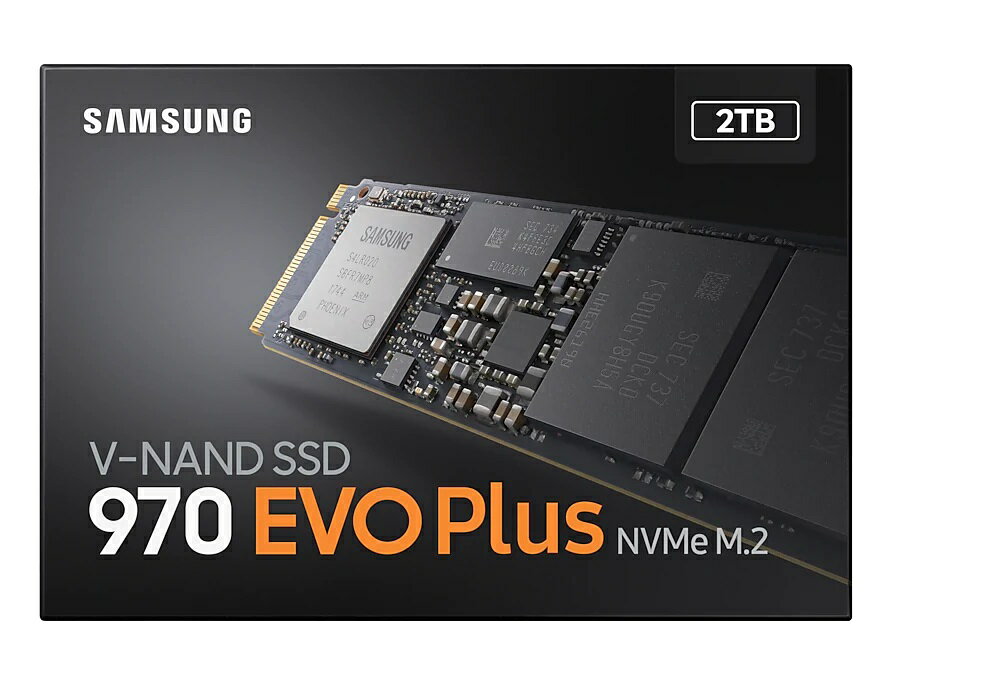 SAMSUNG 2TB 2T SSD 【970 EVO PLUS 】MZ-V7S2T0BW M.2 PCIe 3.0 NVMe