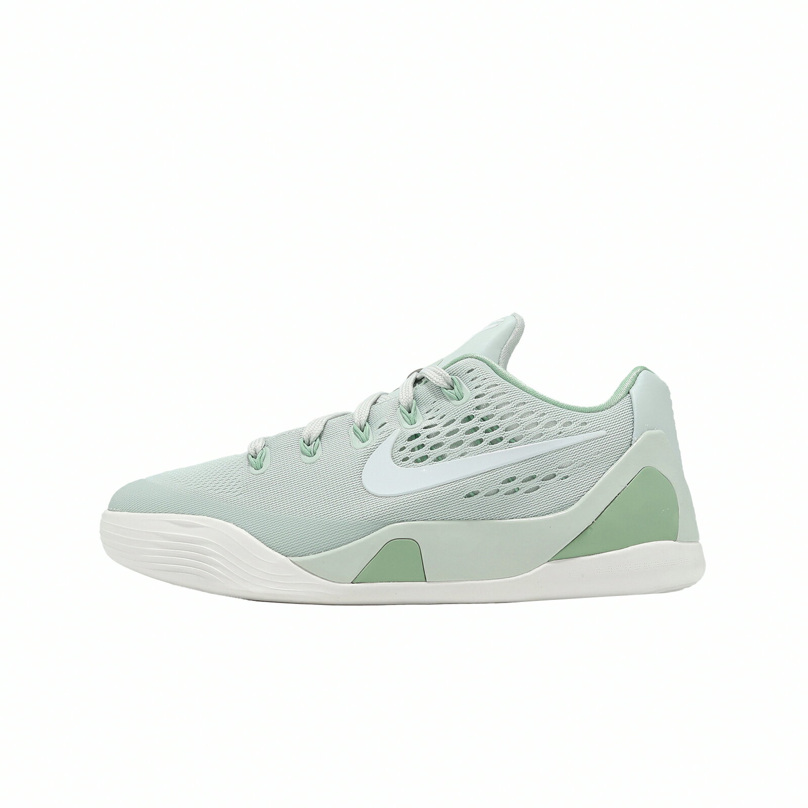 Nike 籃球鞋 Kobe IX Low EM GS 大童 女鞋 灰 白 曼巴 緩震 IM6642-003