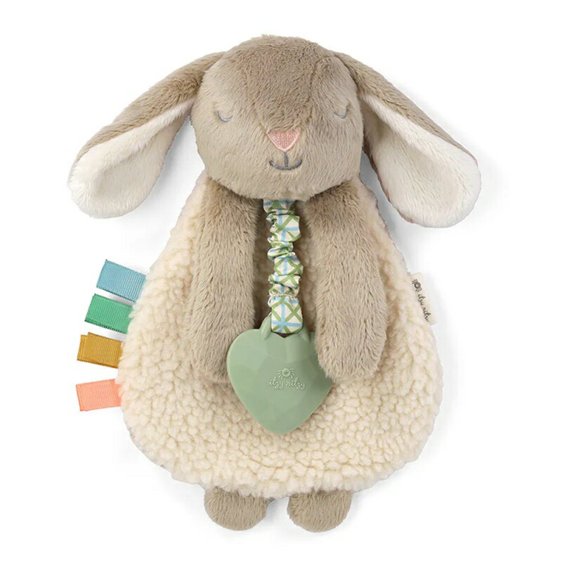 美國Itzy Ritzy 咬咬安撫巾-香濃拿鐵兔★衛立兒生活館★