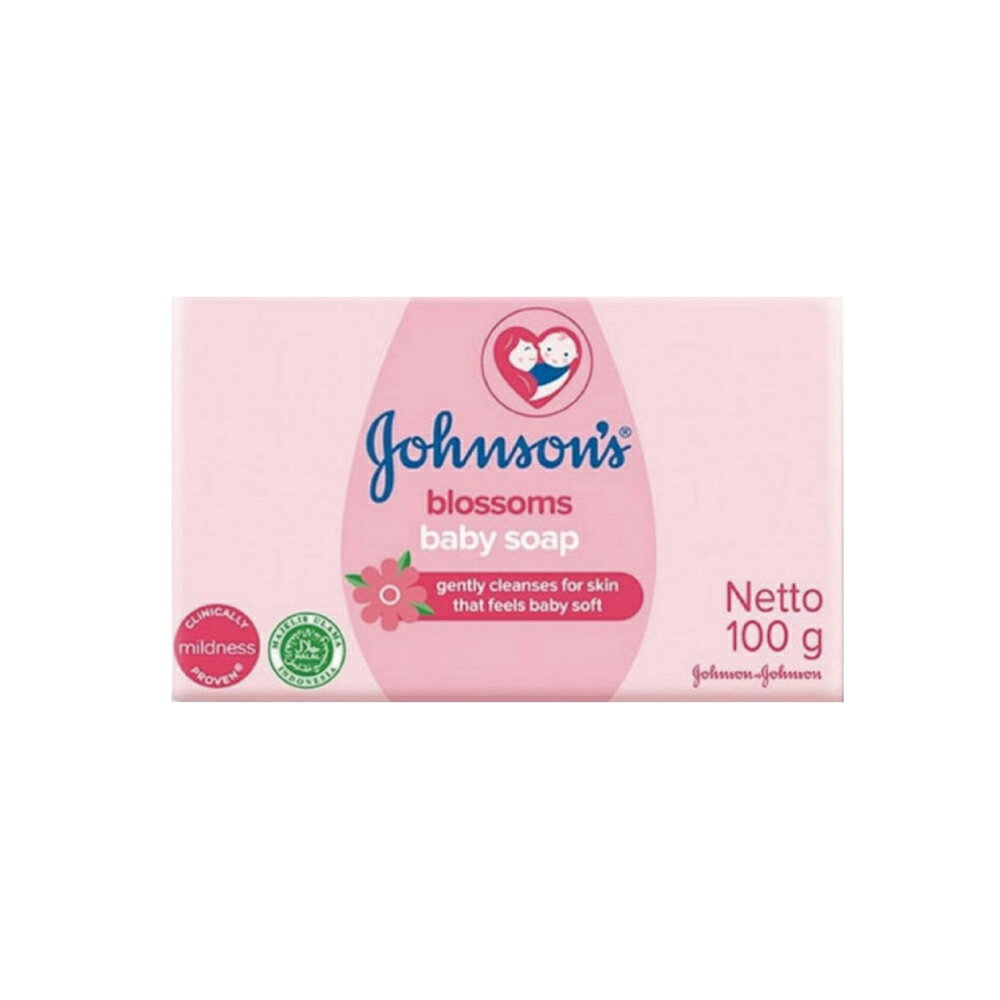 嬌生 Johnson’s 嬰兒潤膚香皂-花朵馨香 (100g/個)【杏一】