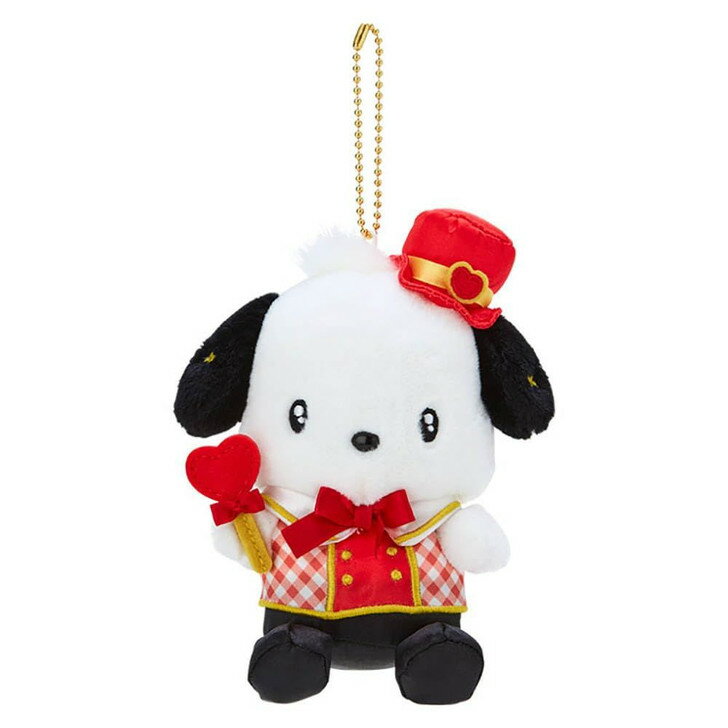 【震撼精品百貨】Pochacco 帕帢狗~日本三麗鷗Sanrio 帕恰狗絨毛玩偶吊飾-魔法少女*49415