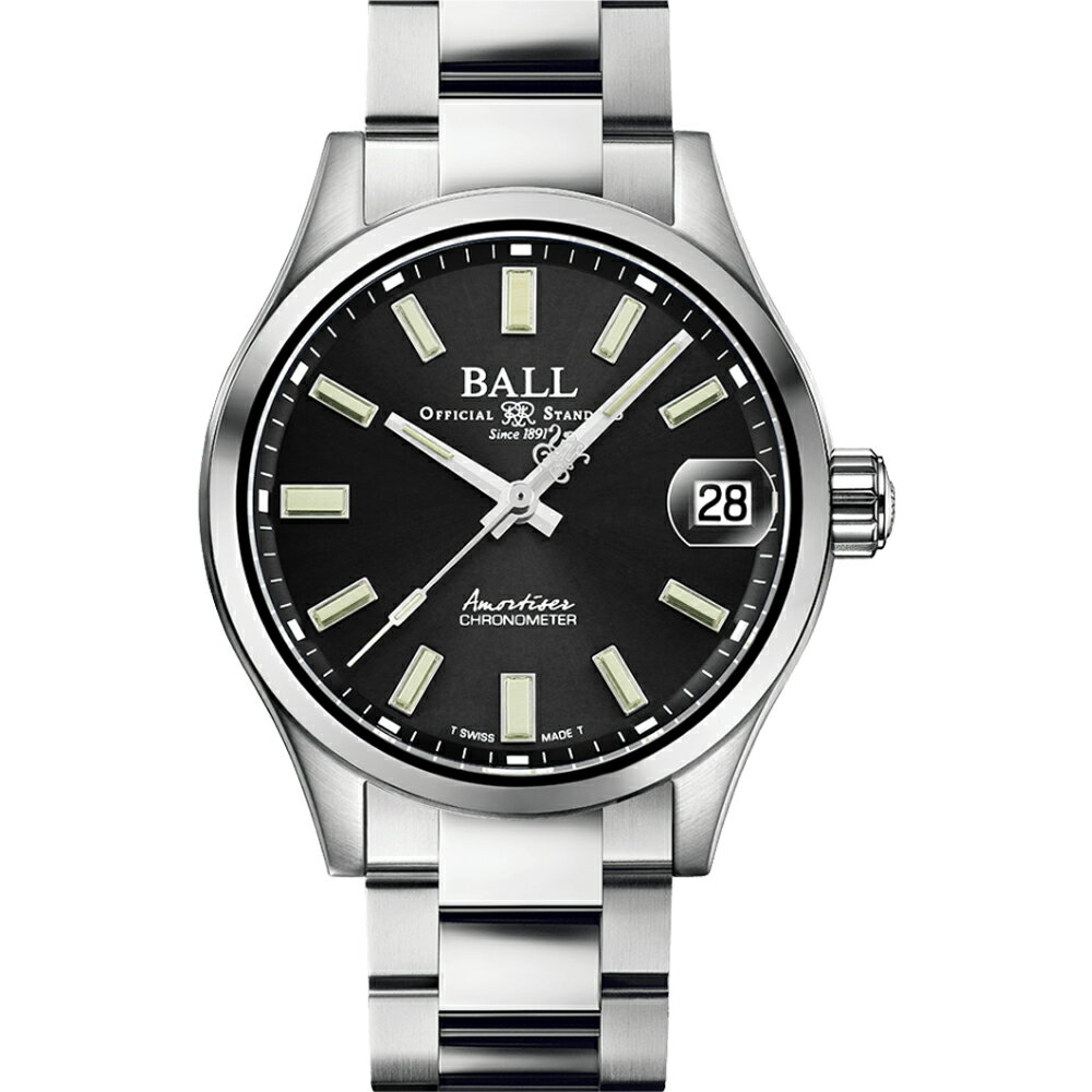 BALL 波爾錶 Engineer Master II Endurance 1917 天文臺認證限量機械腕錶(NM3500C-S2C-BK)-45mm-黑麵鋼帶【刷卡回饋 分期0利率】【APP下單點數13倍送】
