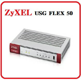 【2022.7 通過ICSA認證防火牆】Zyxel 合勤 USG FLEX 50雲端防火牆路由器 流量管理/內容過濾/支援VPN/資安