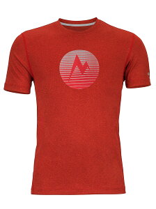 ├登山樂┤美國Marmot土撥鼠 Transporter防曬排汗短袖T恤 紅 #53620-8557