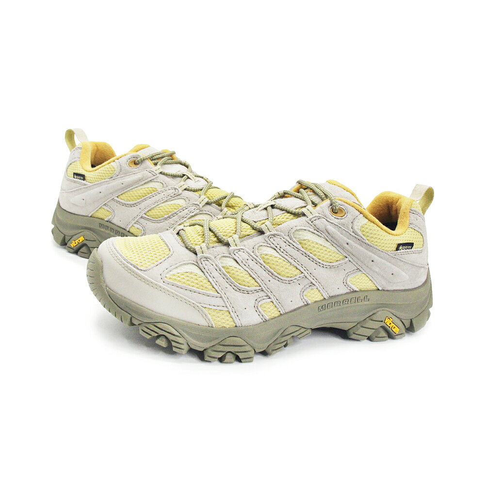 MERRELL(男)MOAB 3 GORE-TEX防水登山健行鞋 男鞋-芥黃色 1