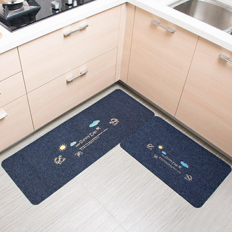 ♞❒廚房地板墊防滑防油家用吸水專用中式吸油地毯腳墊