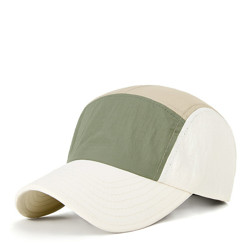 多色拼布帽.無金屬配件.馬尾孔.頭圍調整帶.户外速干透氣.休閒風,簡約.時尚.輕薄.防曬.登山.遮陽帽.運動帽.鸭舌帽