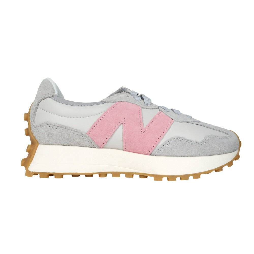 NEW BALANCE 女休閒運動鞋(免運 麂皮 327系列 NB N字鞋「WS327KAZ」≡排汗專家≡