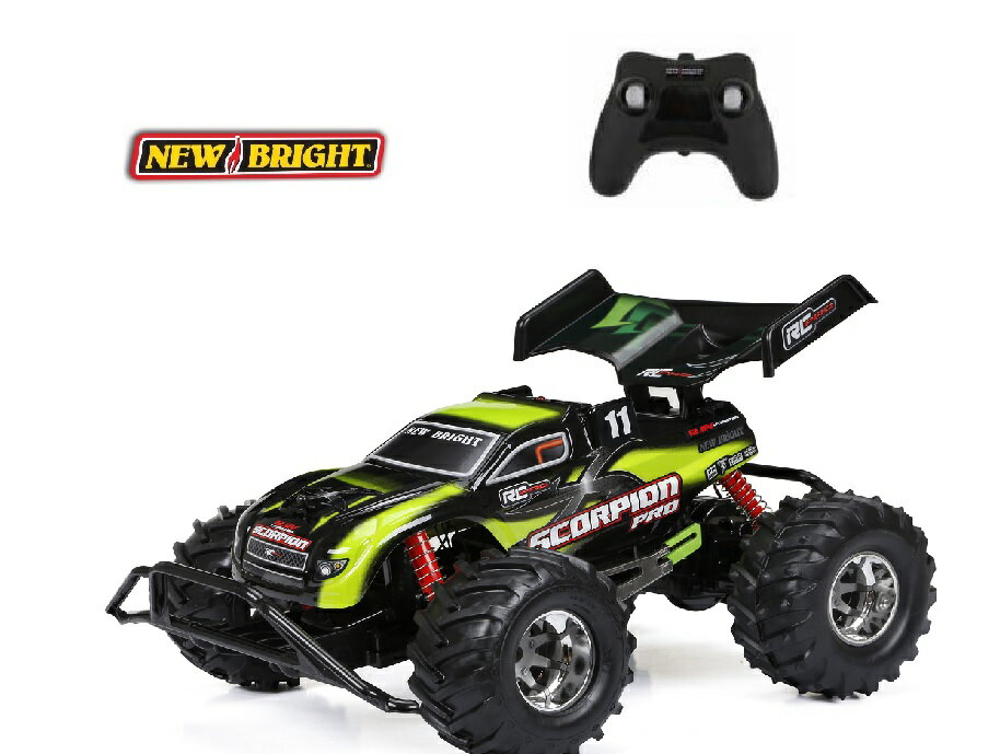 Gizmo Toy: New Bright 1:8 RC F/F Pro Scorpion 12.8V Battery - RB ...