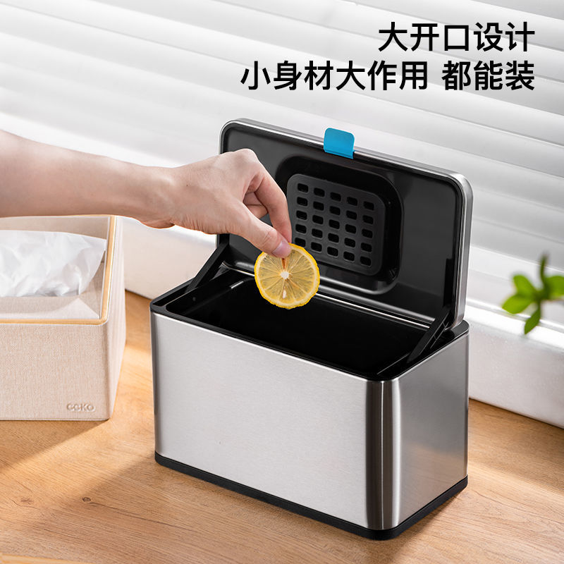 【免運/可開票】商用垃圾桶 環衛垃圾桶 戶外垃圾桶 大型垃圾桶 分類垃圾桶 廚房垃圾桶掛式不銹鋼家用壁掛創意廚餘櫥櫃門懸掛式壁掛有蓋