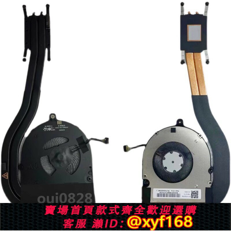 {臺灣公司貨 可打統編}全新原裝 聯想 Thinkpad L14 L15 GEN1 GEN2 集顯散熱器 風扇模組