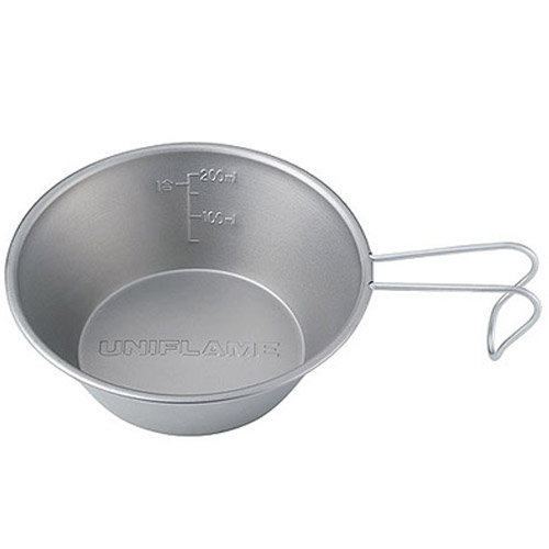 【【蘋果戶外】】UNIFLAME U667743 日本 不鏽鋼提耳碗 300ml 日本製造