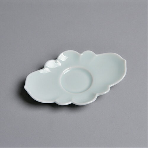 青雅瓷茶托 手工影青釉景德鎮陶瓷器 茶杯托壺托功夫茶道茶具杯墊 8