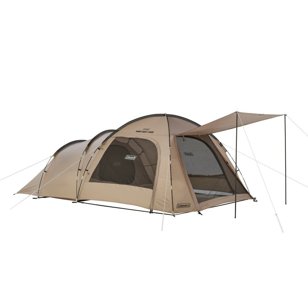[ Coleman ] Roomy Front 2-ROOM 灰咖啡 / 帳篷 別墅帳 一房一廳 / CM-18351